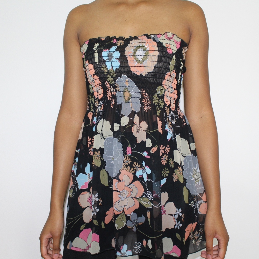 Floral Tube Top